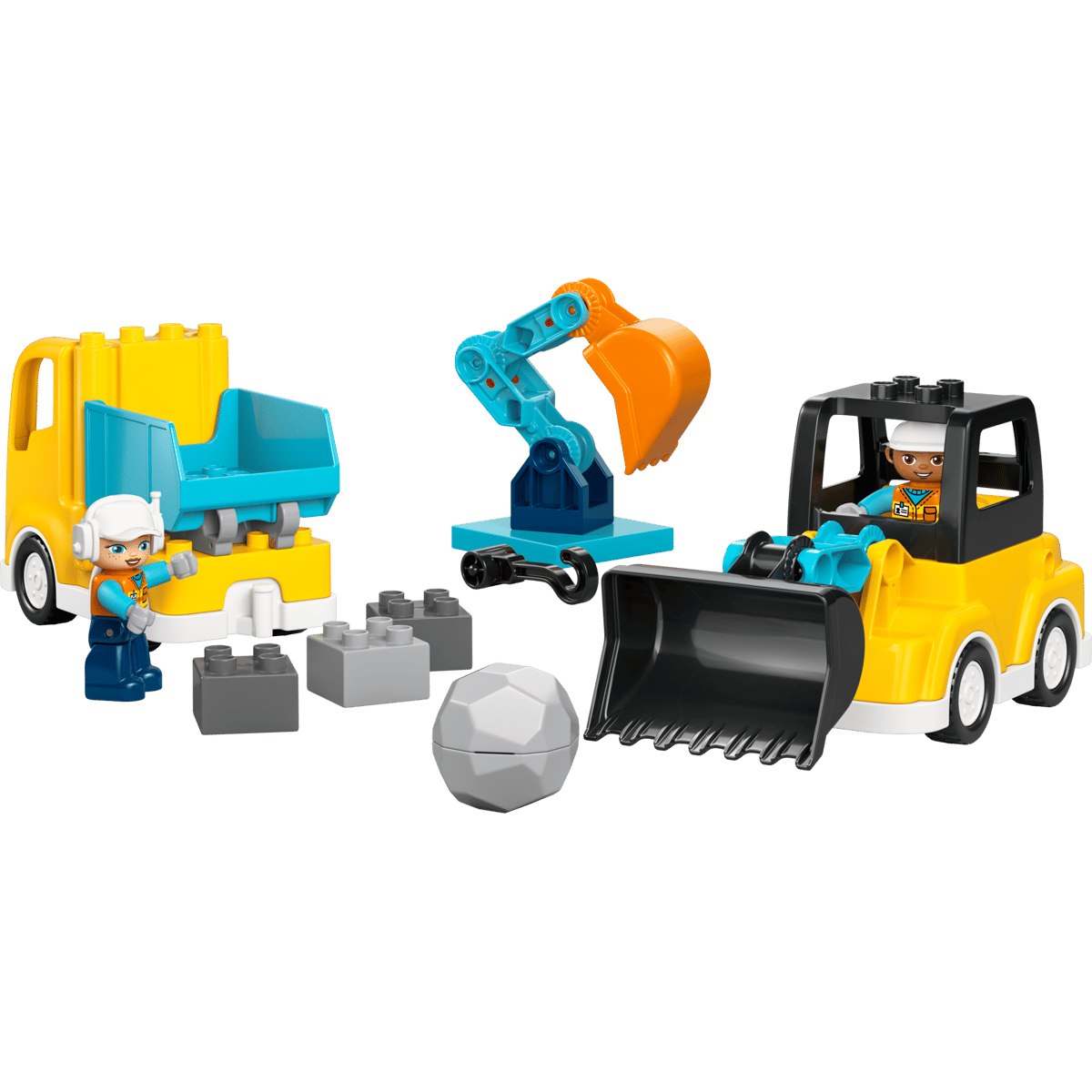 LEGO DUPLO 10475 MASZYNY BUDOELANE  3W1