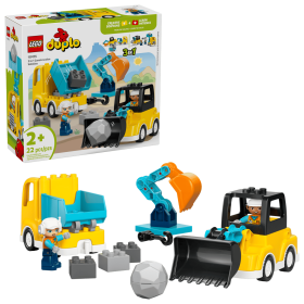 LEGO DUPLO 10475 MASZYNY BUDOELANE  3W1