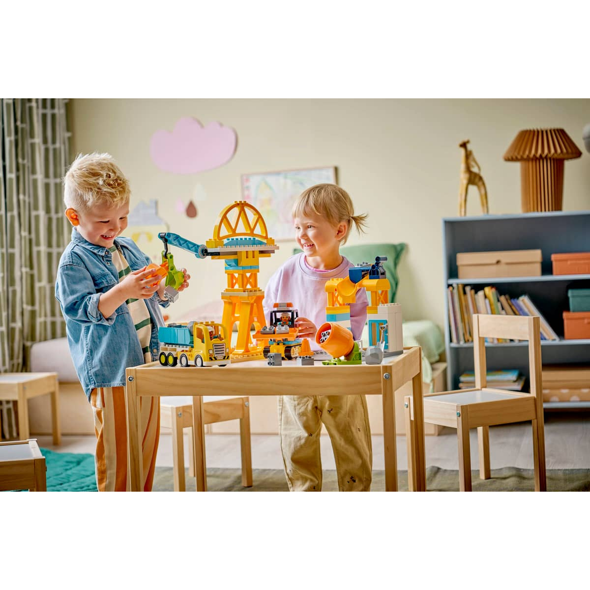 LEGO DUPLO 10476 PLAC BUDOWY POJAZDY 3W1