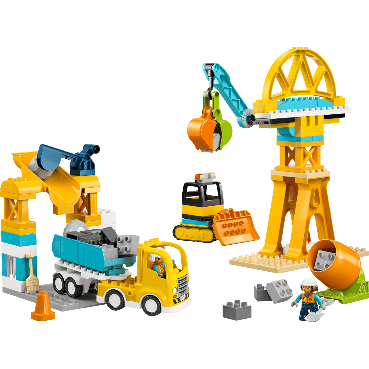 LEGO DUPLO 10476 PLAC BUDOWY POJAZDY 3W1