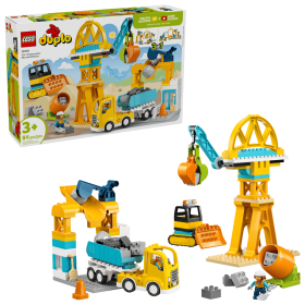 LEGO DUPLO 10476 PLAC BUDOWY POJAZDY 3W1