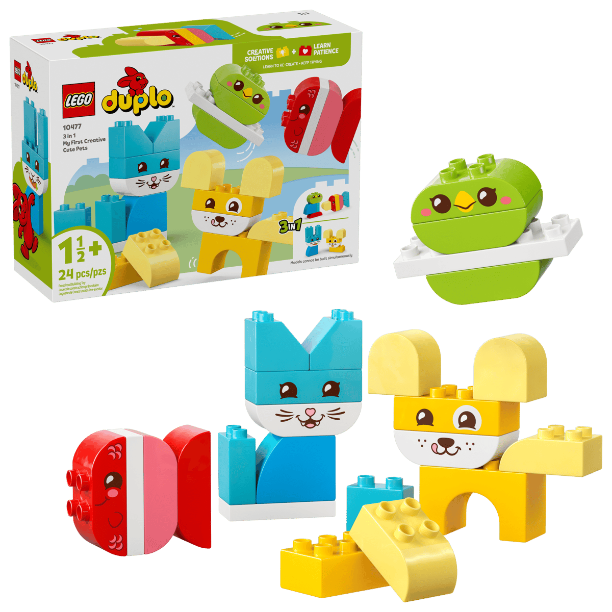 LEGO DUPLO 10477 KREATYWNE ZWIERZAKI