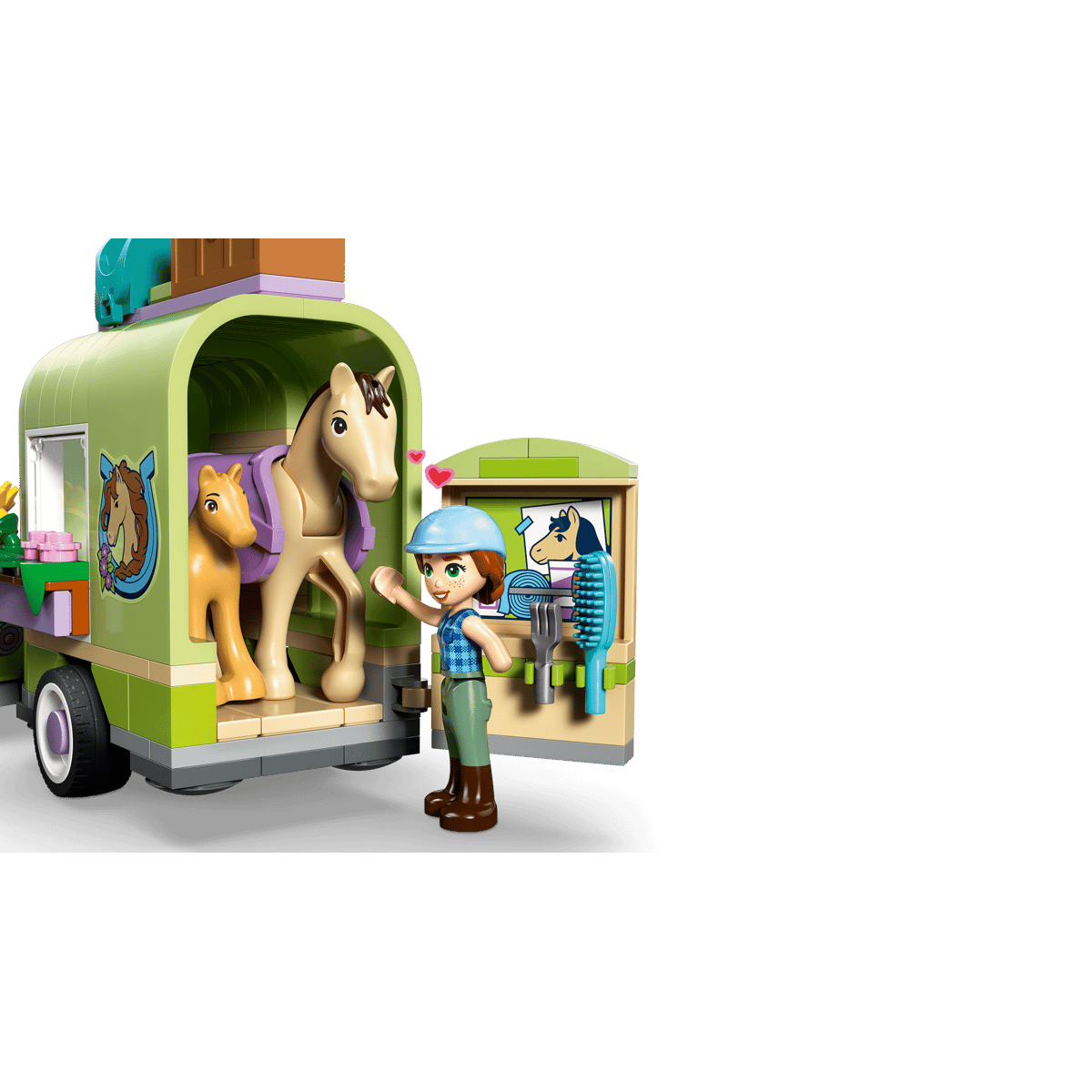 LEGO FRIENDS 42695 PRZYCZEPA Z KONIEM