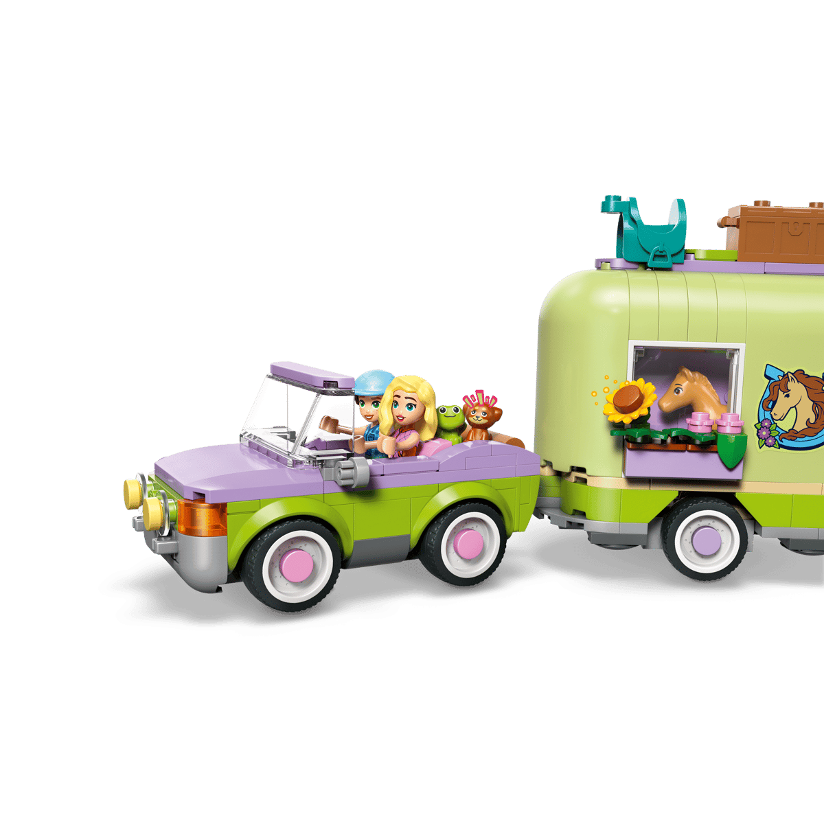 LEGO FRIENDS 42695 PRZYCZEPA Z KONIEM
