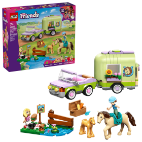 LEGO FRIENDS 42695 PRZYCZEPA Z KONIEM