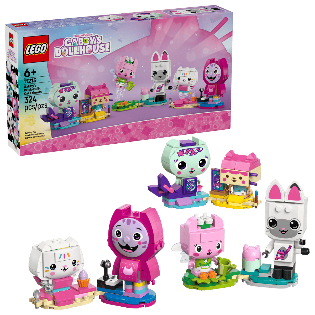 LEGO GABBY'S DOLLHOUSE 11215 KOCI PRZYJACIELE