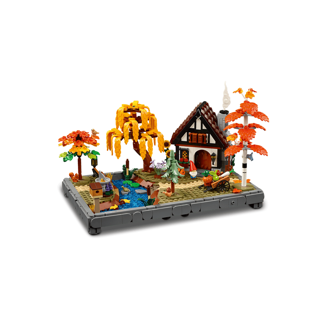 LEGO ICONS 11372 JESIENNY OGRÓD Z CHATKĄ