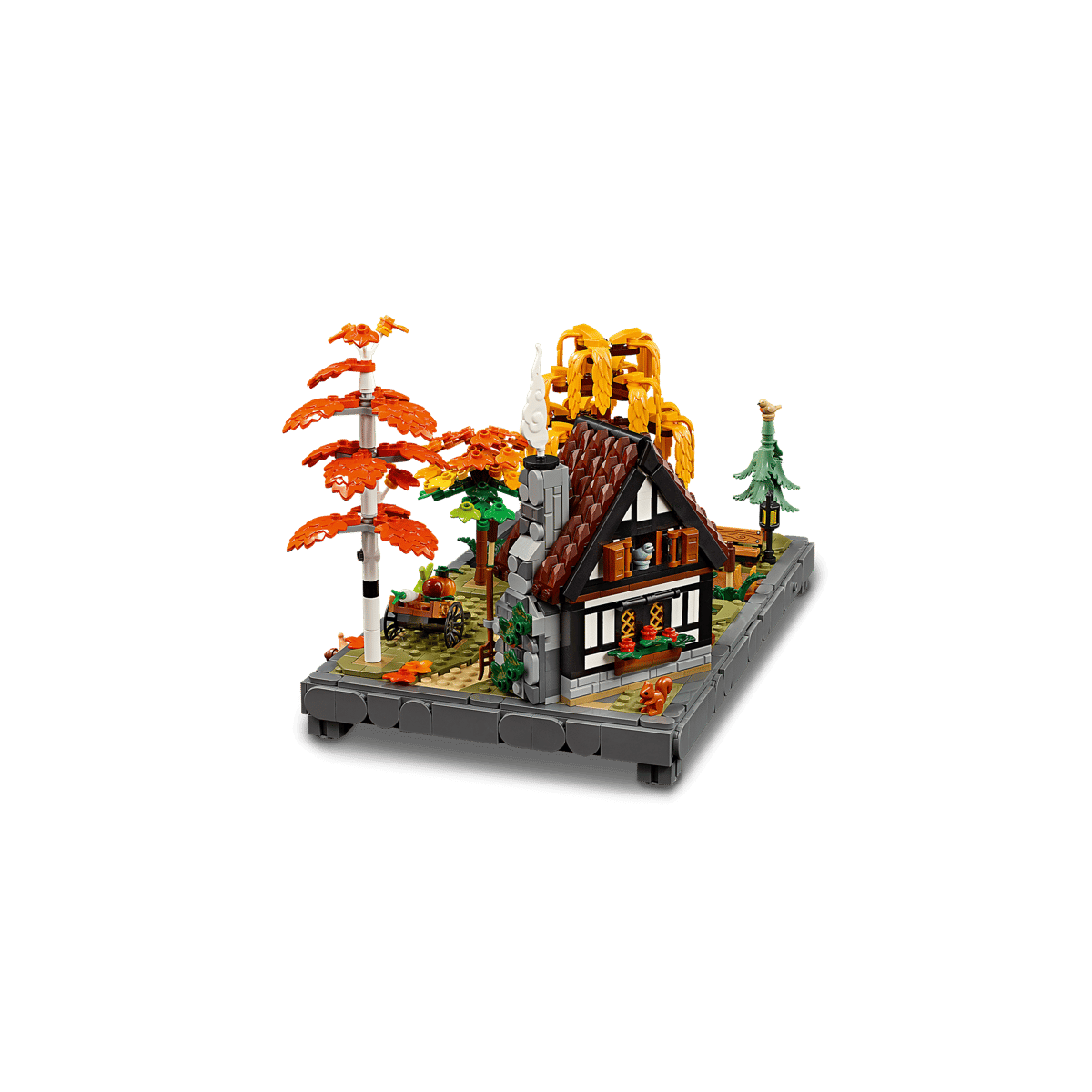 LEGO ICONS 11372 JESIENNY OGRÓD Z CHATKĄ