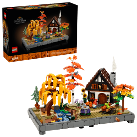 LEGO ICONS 11372 JESIENNY OGRÓD Z CHATKĄ