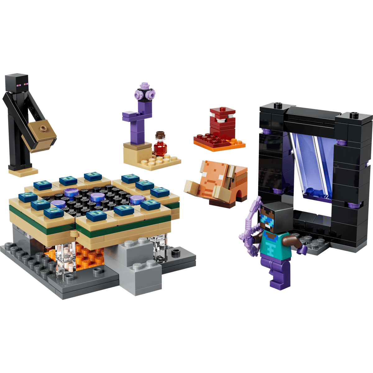 LEGO MINECRAFT 21584 PODRÓŻ PRZEZ PORTAL NETHERU