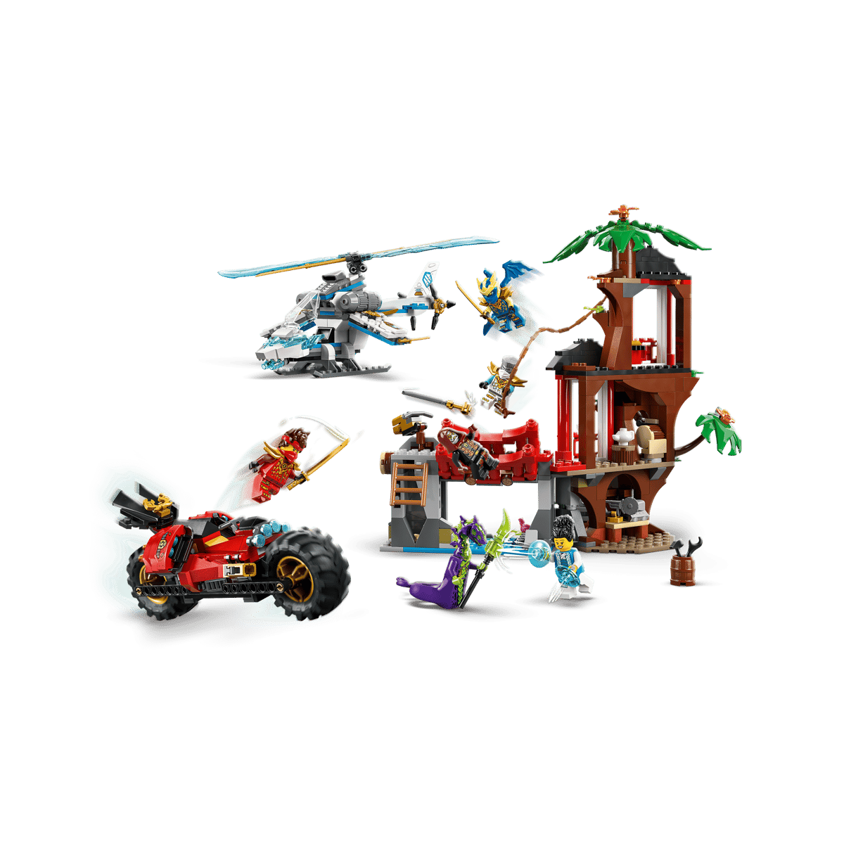 LEGO NINJAGO 71857 BITWA NINJA: DOMEK NA DRZEWIE