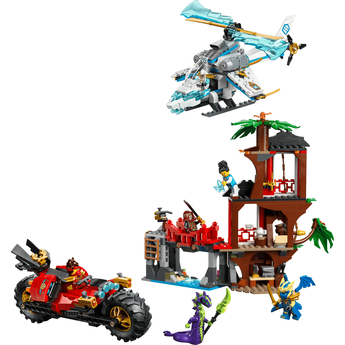 LEGO NINJAGO 71857 BITWA NINJA: DOMEK NA DRZEWIE
