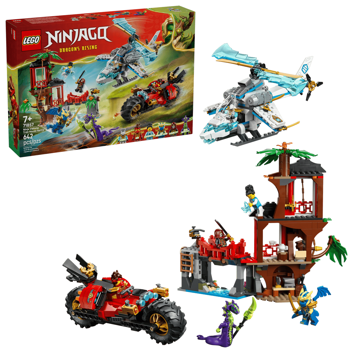 LEGO NINJAGO 71857 BITWA NINJA: DOMEK NA DRZEWIE
