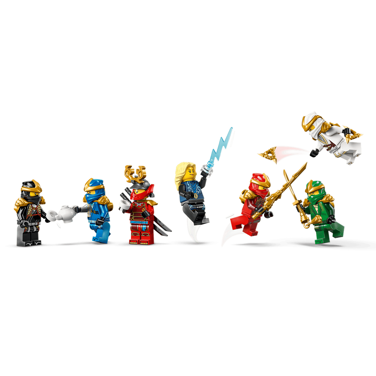 LEGO NINJAGO 71866 OZDOBA Z POSTACIAMI NINJA