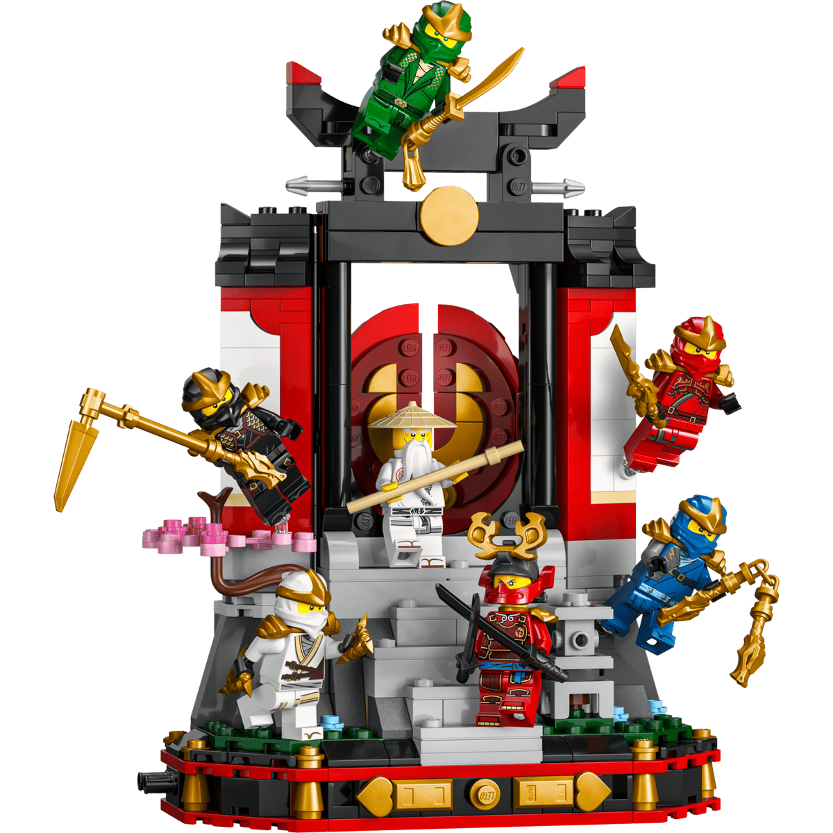 LEGO NINJAGO 71866 OZDOBA Z POSTACIAMI NINJA