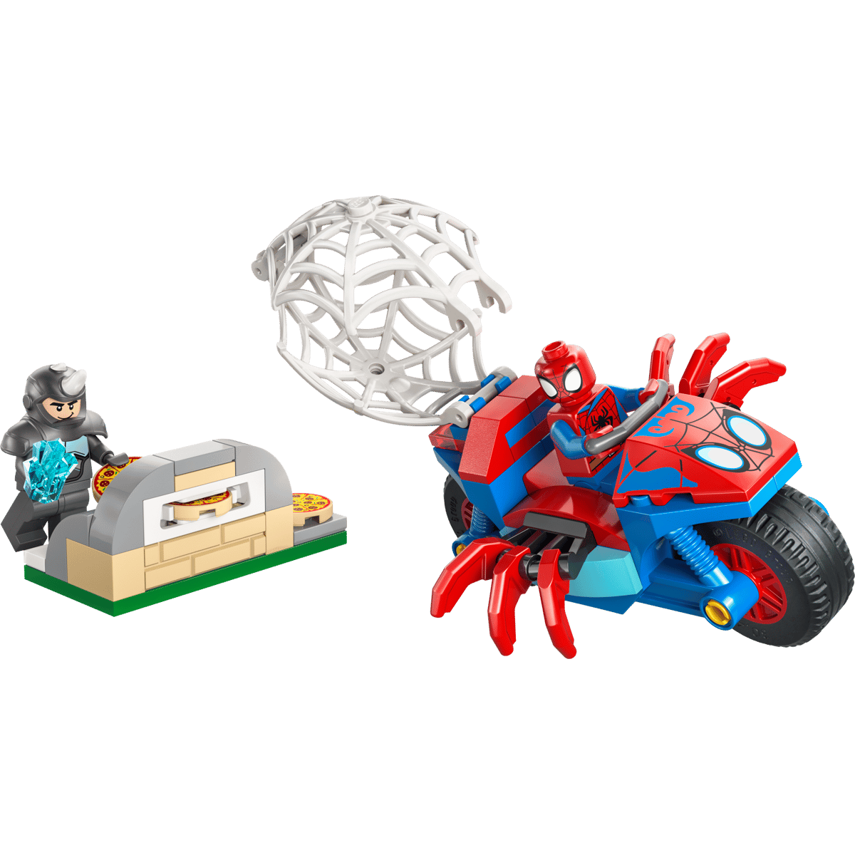 LEGO SPIDEY 11206 SPIDEY NA MOTOCYKLU KONTRA RHINO