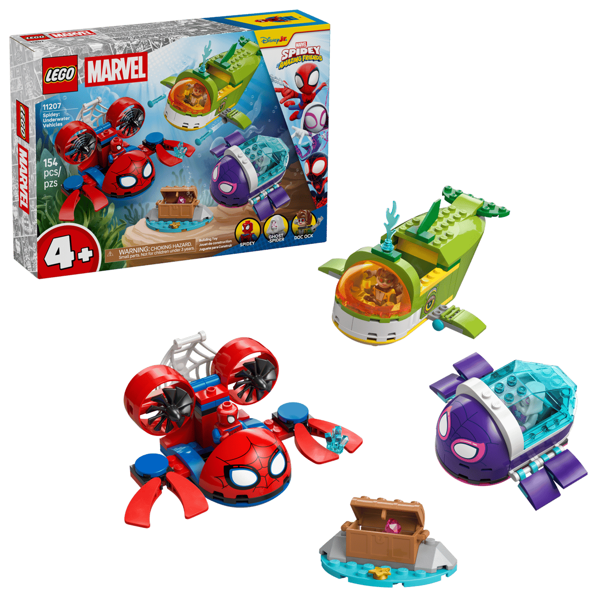 LEGO SPIDEY 11207 PODWODNE POJAZDY