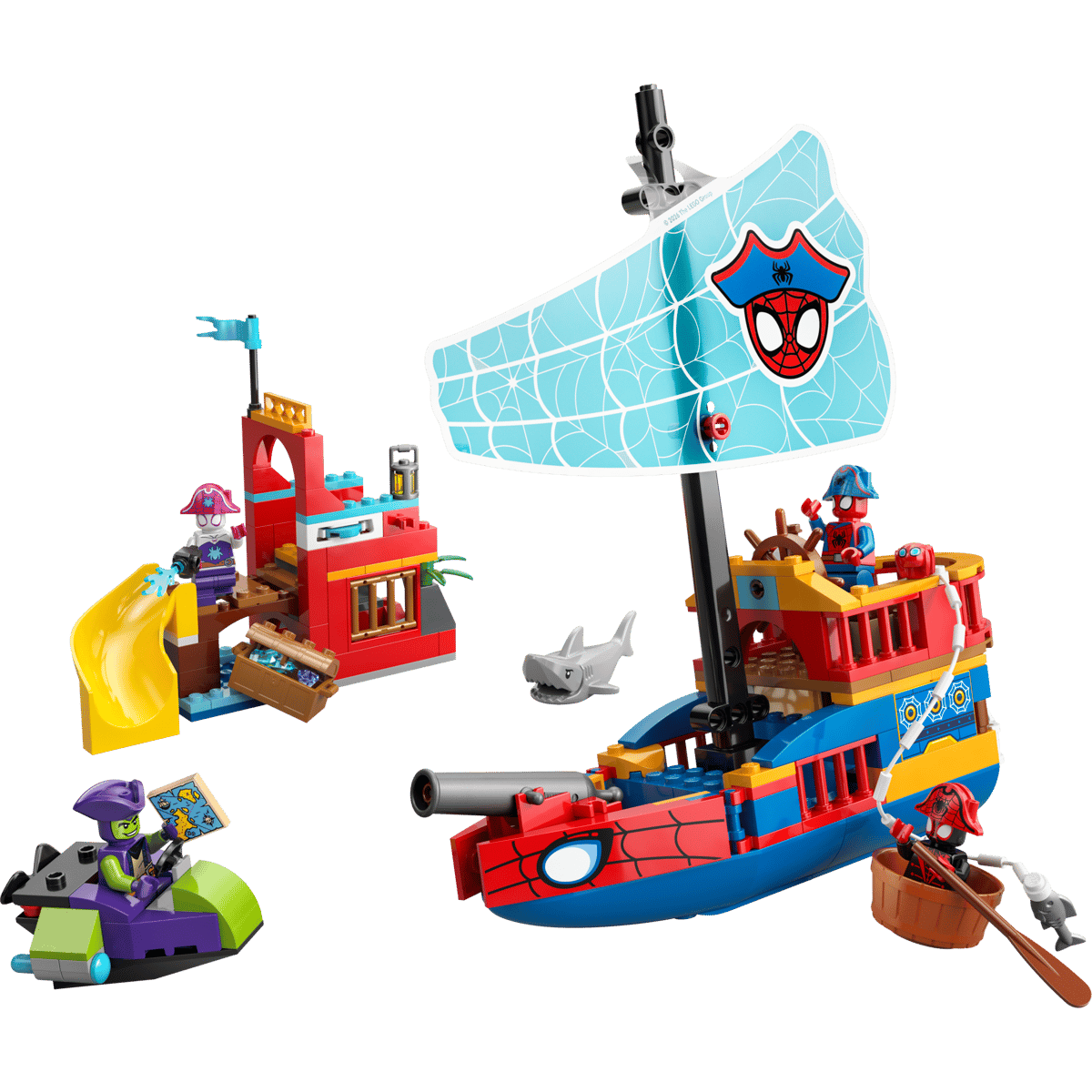 LEGO SPIDEY 11208 STATEK PIRACKI DRUŻYNY SPIDEY