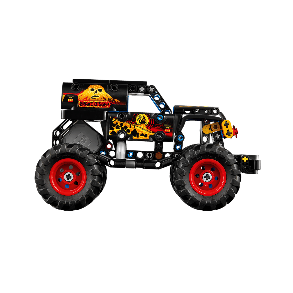 LEGO TECHNIC 42219 MONSTER JAM GRAVE DIGGER OGIEŃ