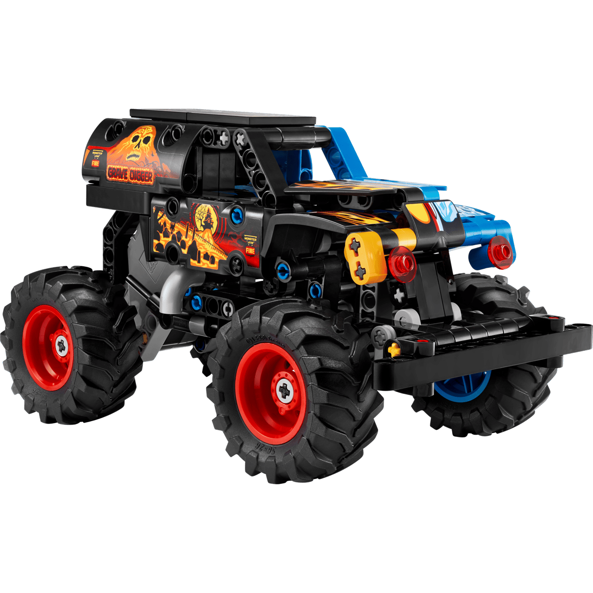 LEGO TECHNIC 42219 MONSTER JAM GRAVE DIGGER OGIEŃ