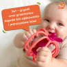 RAZ BABY GRYZAK I GRZECHOTKA 2W1 JABŁKO