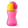 AVENT KUBEK ZE SŁOMKĄ 300ML GIRL SCF798/02