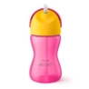 AVENT KUBEK ZE SŁOMKĄ 300ML GIRL SCF798/02