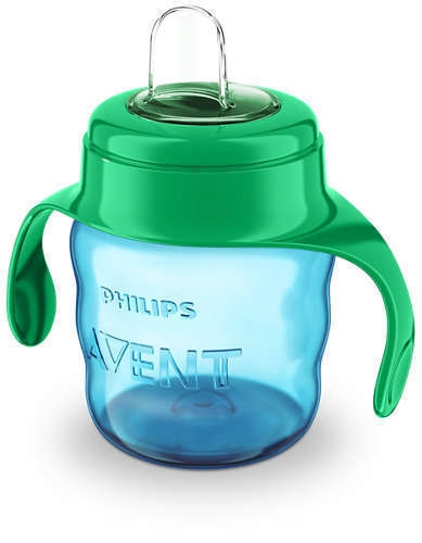 AVENT KUBEK Z USTNIKIEM 6M+, 200ML NIEBIESKI 551/0