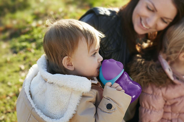 AVENT KUBEK Z SŁOMKĄ 9M+, 200ML GIRL 796/02