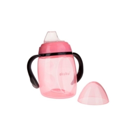 AKUKU KUBEK MIĘKKI USTNIK  PINK
