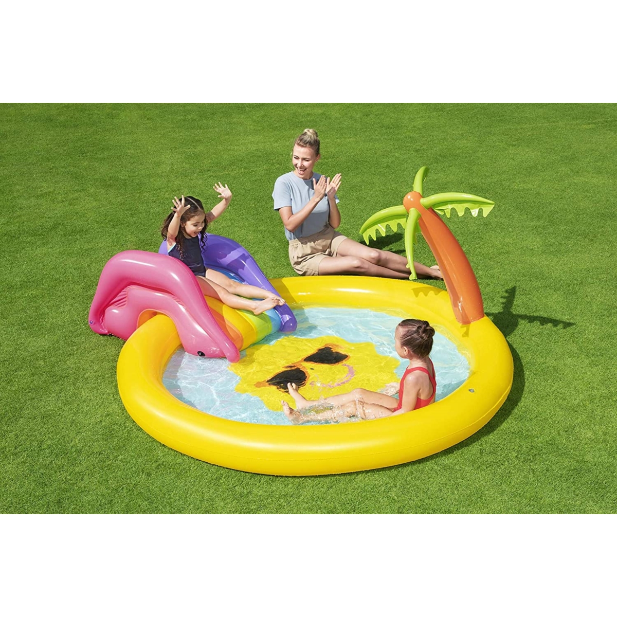 *****Plac zabaw dmuchany z fontanną B53071 52179