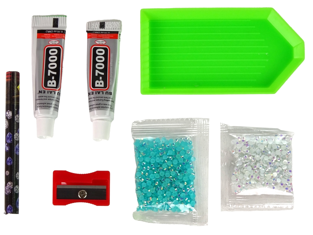 Zestaw DIY Diamentowy Renifer DIY Kryształki Brelo