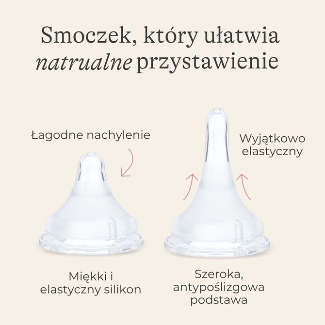 LANSINOH BUTELKA 160ML X 2 + SMOCZEK NW
