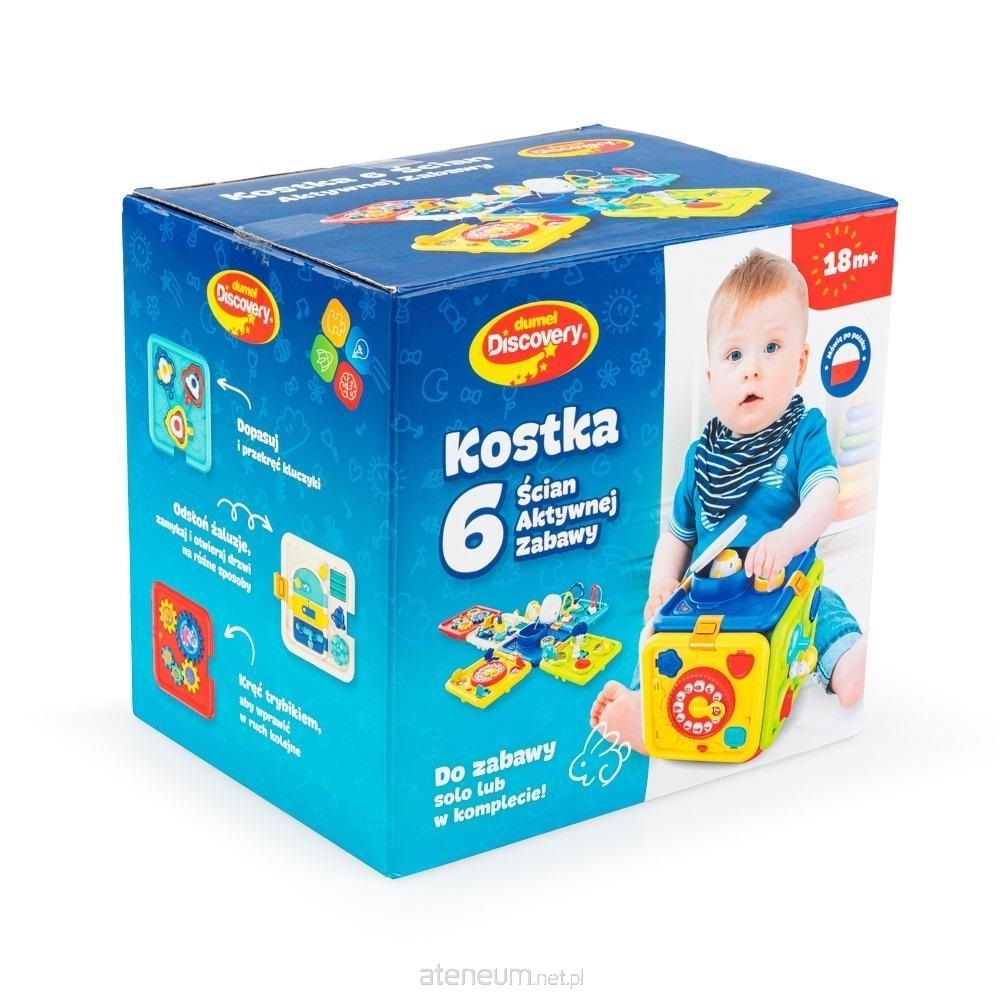 DUMEL Kostka 6 ścian aktywnej zabawy