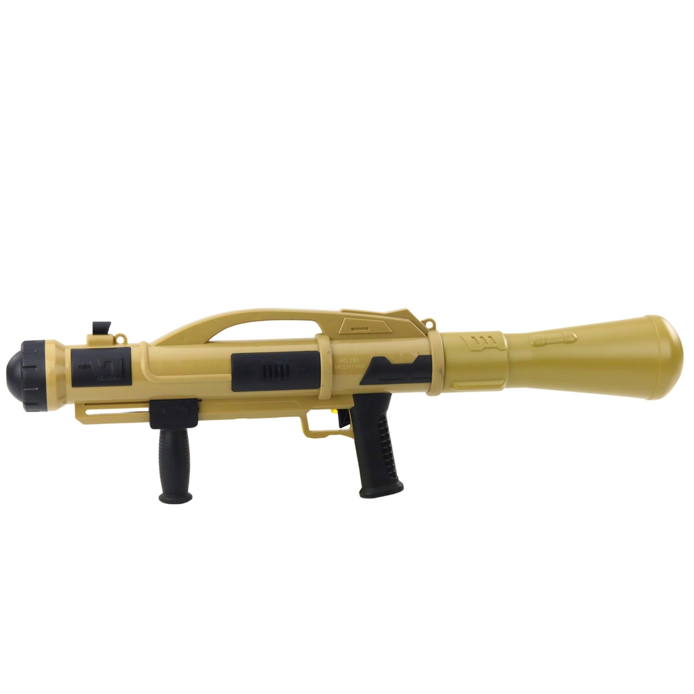 Pistolet na wodę Bazooka z pompą 73cm 1100ml beż