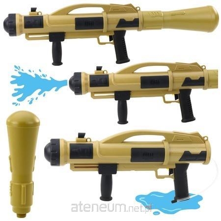 Pistolet na wodę Bazooka z pompą 73cm 1100ml beż