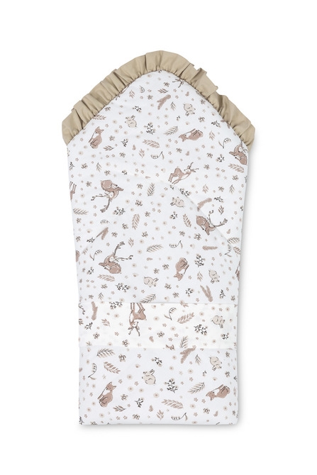 SENSILLO ROŻEK BAWEŁNA FOREST BEIGE 75X75
