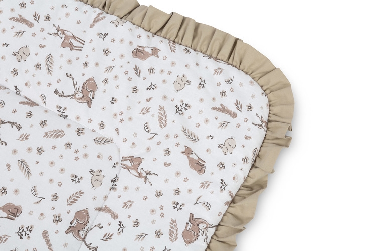 SENSILLO ROŻEK BAWEŁNA FOREST BEIGE 75X75