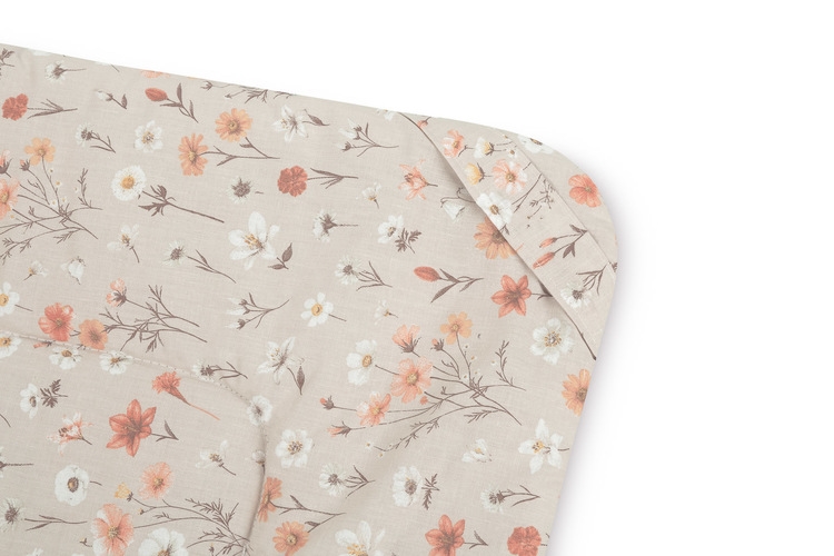 SENSILLO ROŻEK VELVET BLOOM BEIGE 75X75