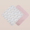 SENSILLO ROŻEK VELVET BLOOM BEIGE 75X75