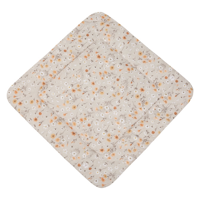SENSILLO ROŻEK VELVET BLOOM BEIGE 75X75
