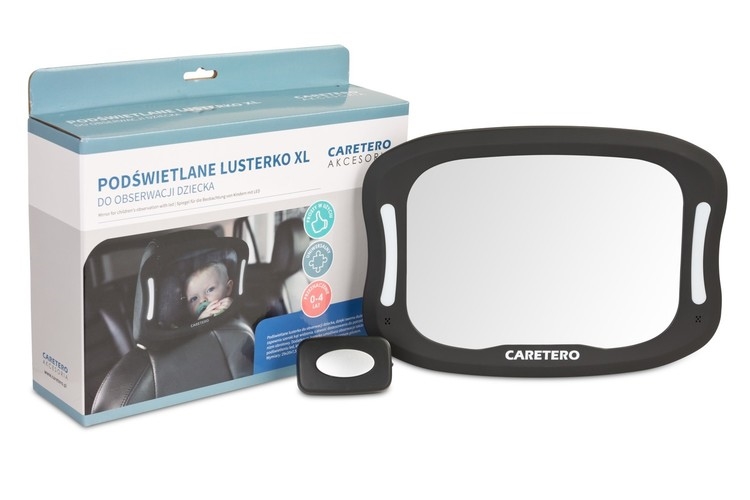 CARETERO - PODŚWIETLANE LUSTERKO XL DO OBSERWACJI