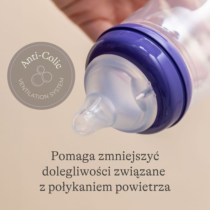 LANSINOH BUTELKA DO KARMIENIA +NW SMOCZEK 160 ML