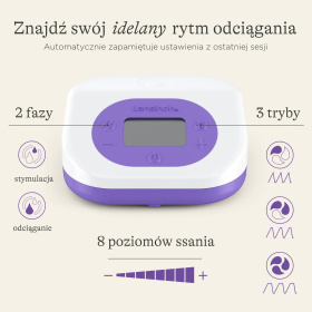 LANSINOH LAKTATOR PODWÓJNY ELEKTRYCZNY AKUMULATOR