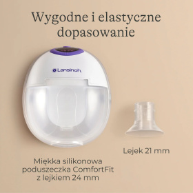 LANSINOH LAKTATOR PODWÓJNY HANDS FREE