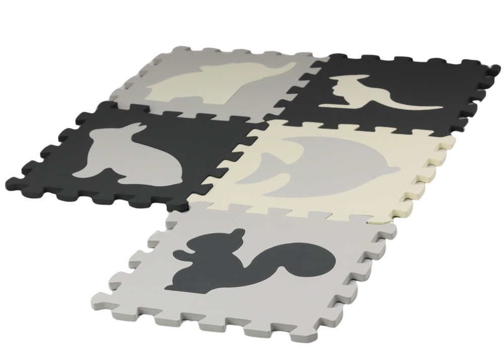 Miękkie Puzzle Mata Kontrastowa Edukacyjna Pianka