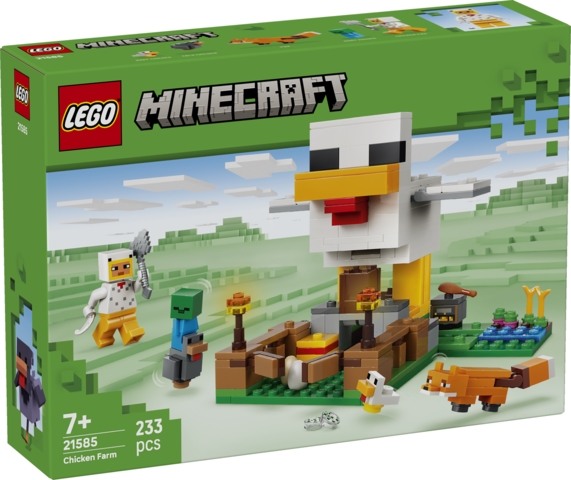 LEGO MINECRAFT 21585 FARMA KURCZAKÓW
