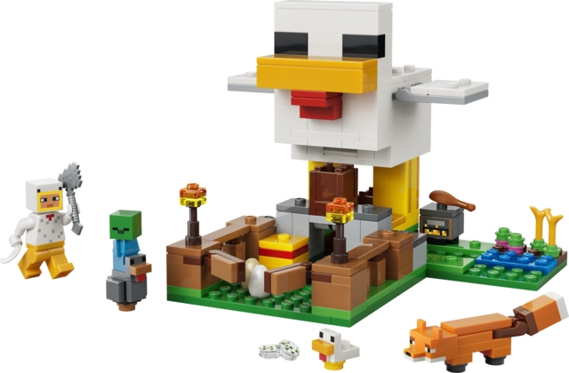 LEGO MINECRAFT 21585 FARMA KURCZAKÓW