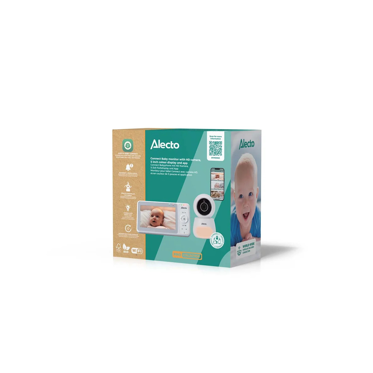 ALECTO NIANIA DVM2060 5 CALI WIFI