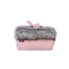 COTTONMOOSE MUFKA MUFF Z FUTERKIEM PINK